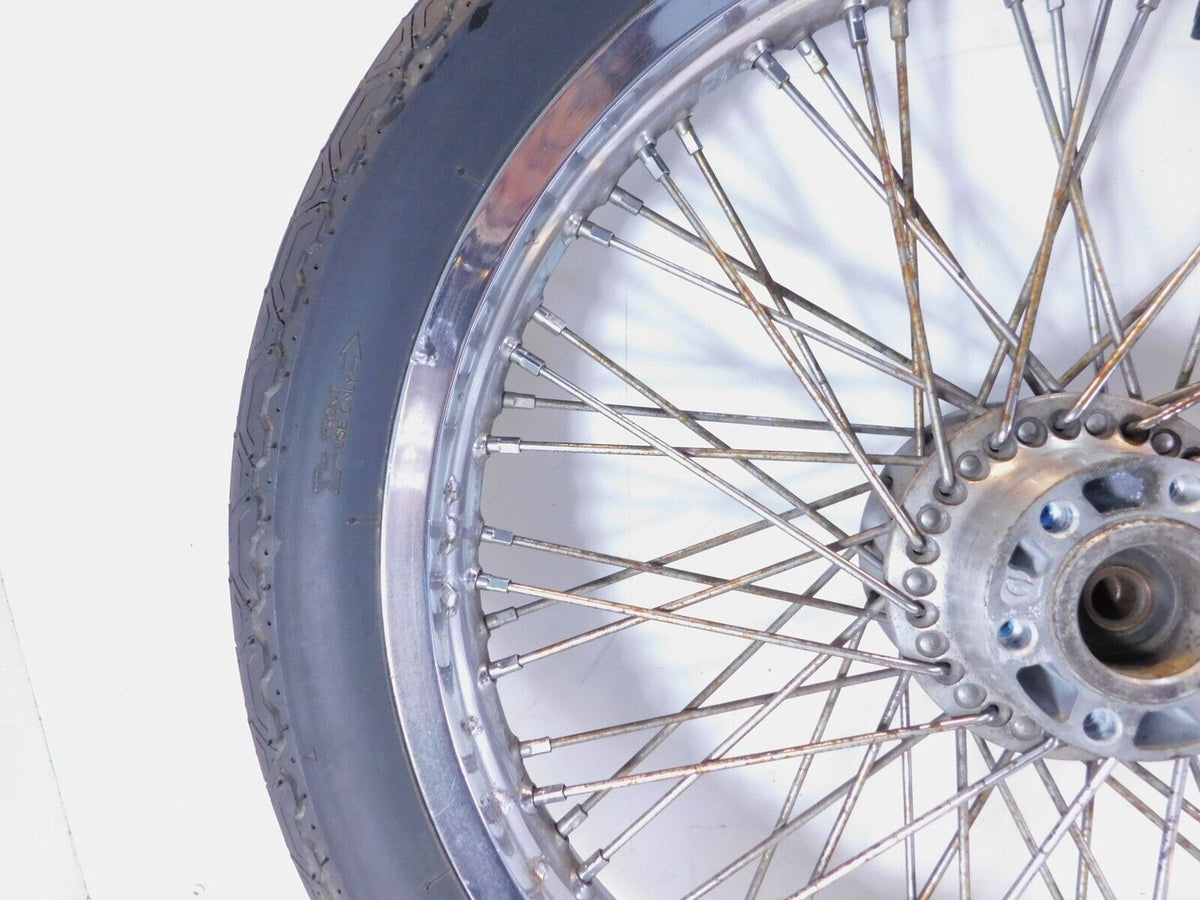 Suzuki Intruder 1400 VS1400 VS1400GLP 19" Spoked Front Wheel Rim Hub & Tire