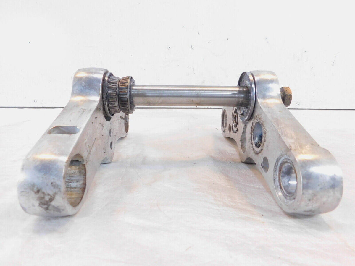 01 2001 Indian Gilroy Scout Upper & Low Front Fork Triple Tree w/ Steering Stem