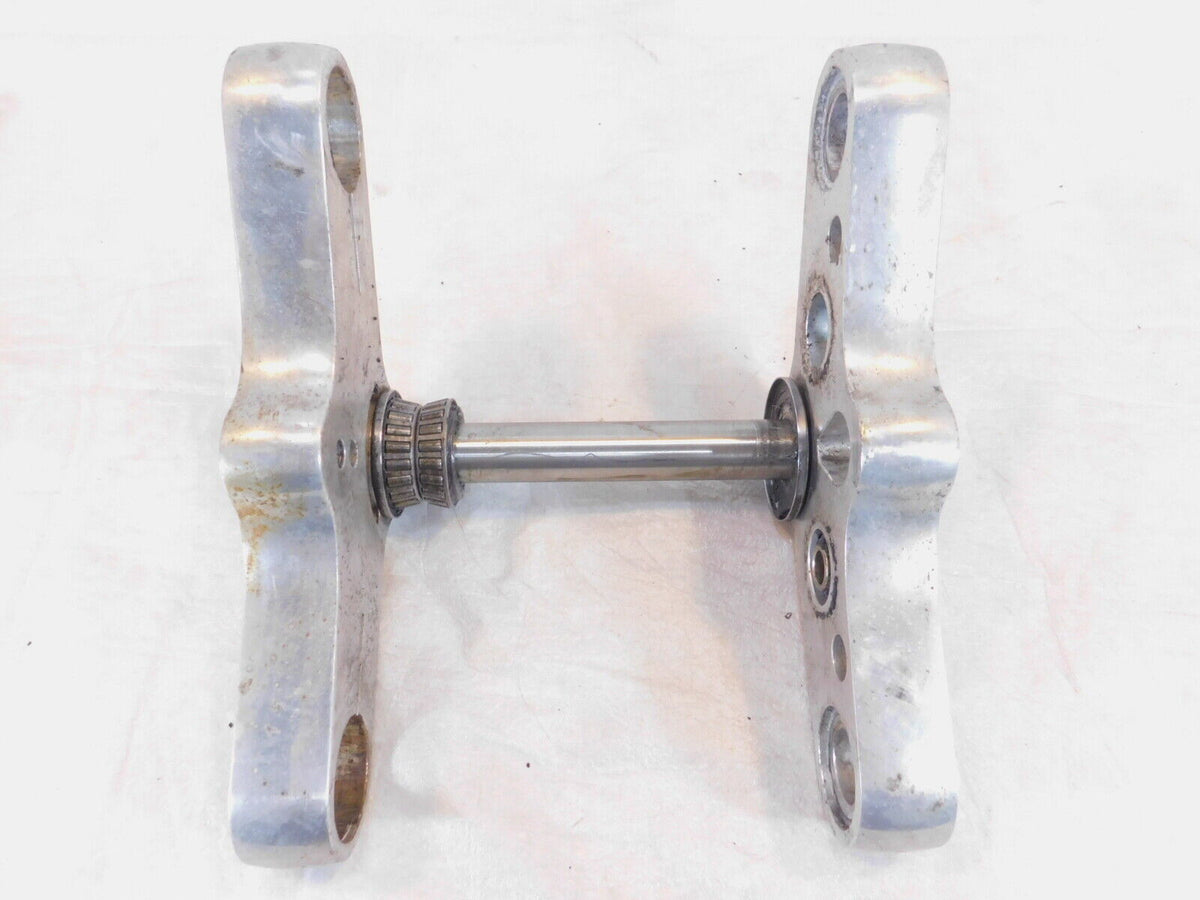 01 2001 Indian Gilroy Scout Upper & Low Front Fork Triple Tree w/ Steering Stem