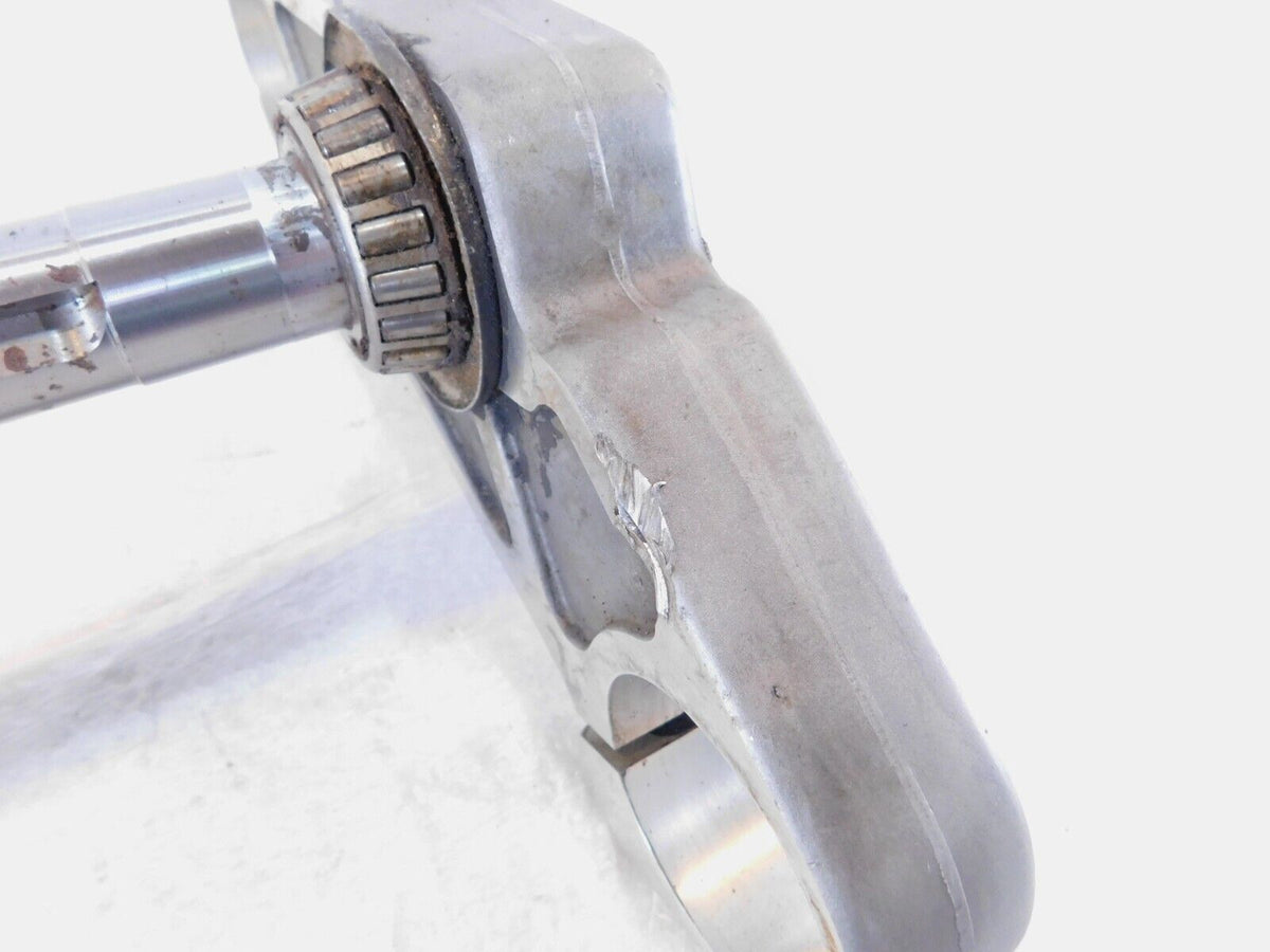 99-02 Buell Lightning X1 Silver Upper & Lower Front Fork Triple Tree Bracket