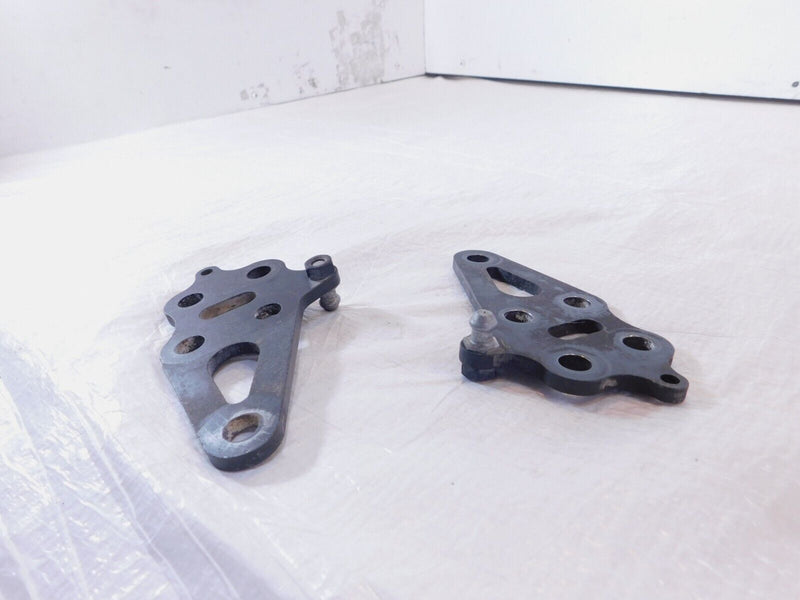 Pair Black 2008-2016 Polaris Victory Vision Engine Motor Mount Rear Brackets