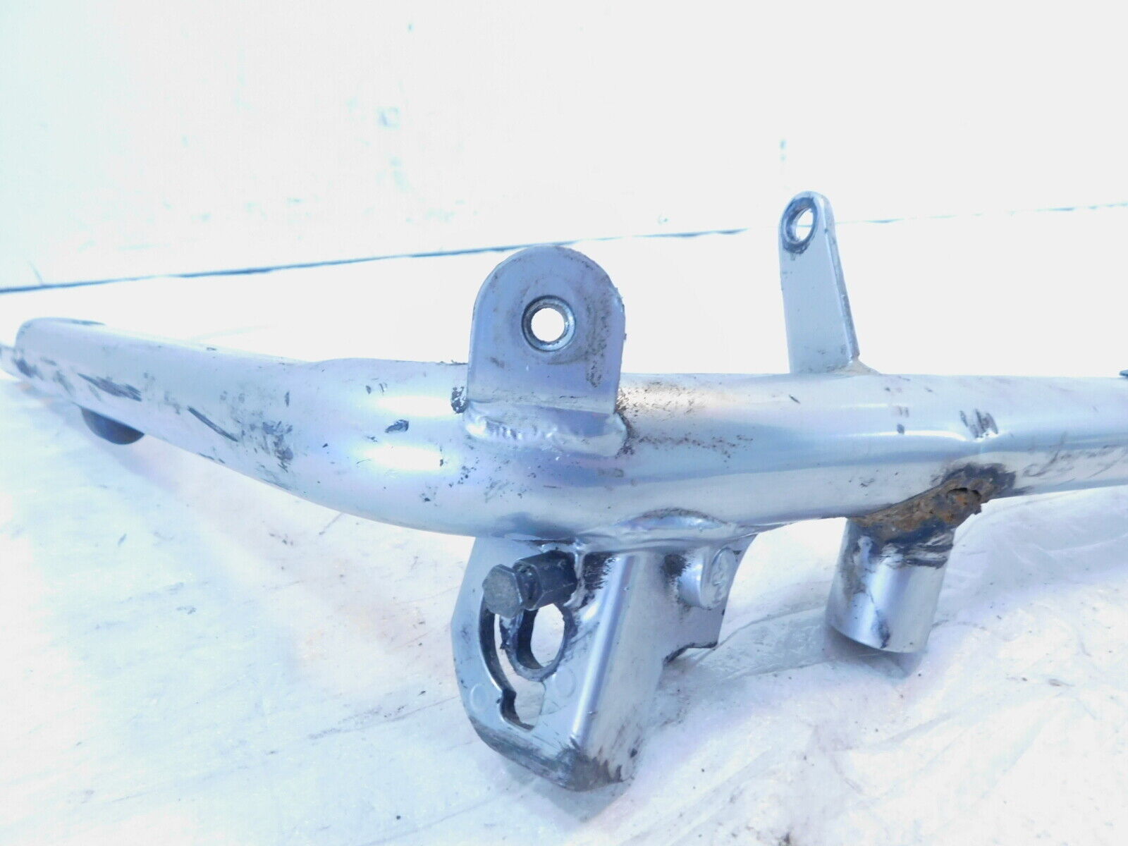 Harley Davidson V-Rod VRSC Silver Lower Left Frame Cradle