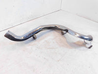 Harley Touring Rinehart True Duals Chrome Rear Exhaust Header Pipe Heat Shield