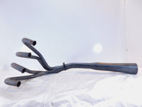 1977 77 Honda CB550 CB550K 550 Black Exhaust Muffler & Header Pipes System