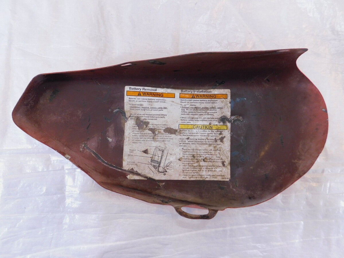 Harley Davidson Sportster 883 & 1200 Orange Left Electrical Side Cover Trim