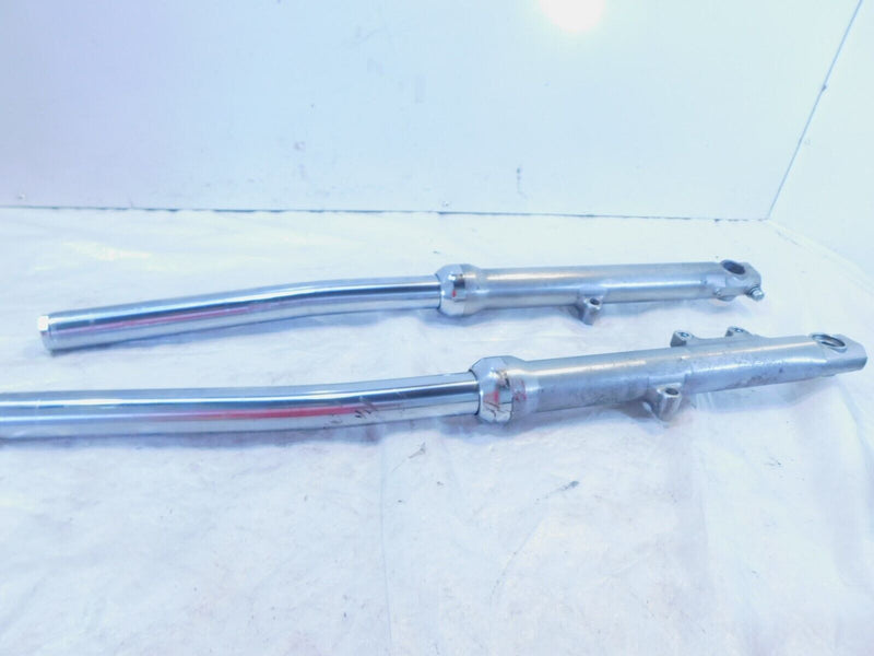 Harley Davidson Dyna Super Glide & Low Rider Front Fork Suspension Shocks - Bent