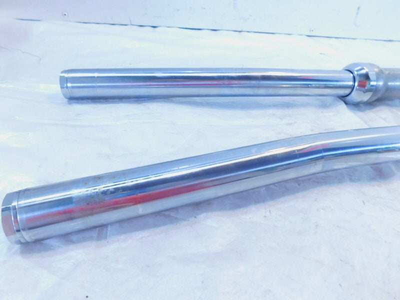 Harley Davidson Dyna Super Glide & Low Rider Front Fork Suspension Shocks - Bent