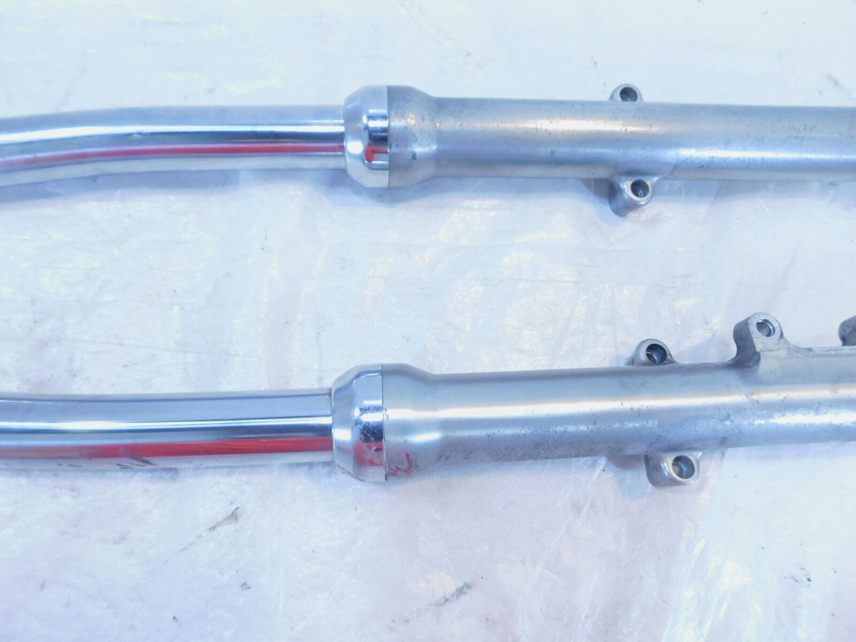 Harley Davidson Dyna Super Glide & Low Rider Front Fork Suspension Shocks - Bent