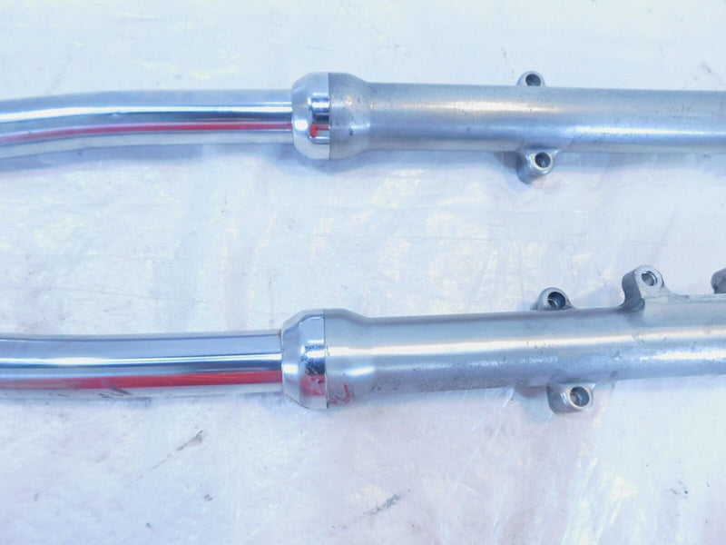 Harley Davidson Dyna Super Glide & Low Rider Front Fork Suspension Shocks - Bent