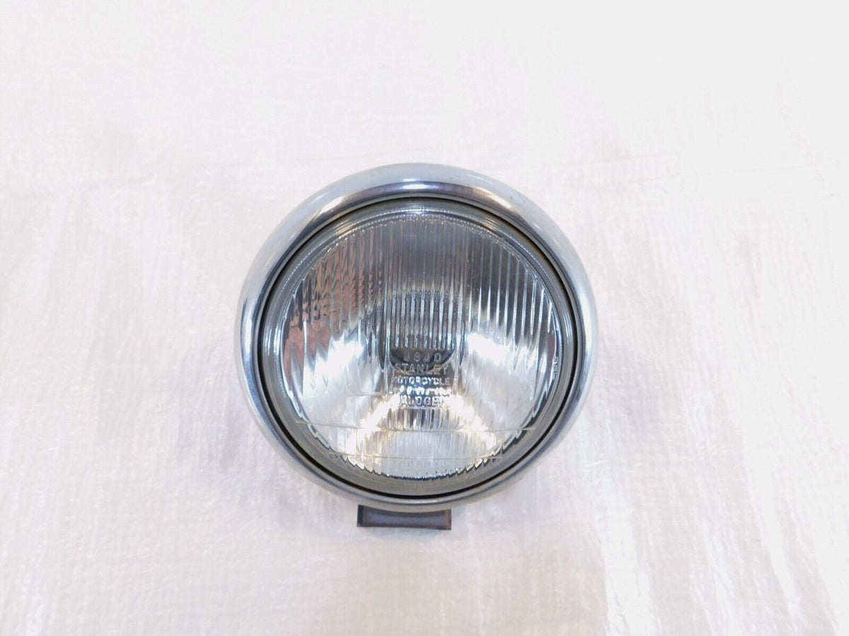 LED headlight for Suzuki Intruder 800 (2004 - 2011) - Round motorcycle  optics approved