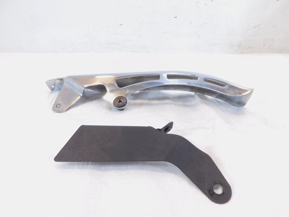 Harley Davidson Softail Heritage Classic Chrome Slotted Upper Belt Guard Cover