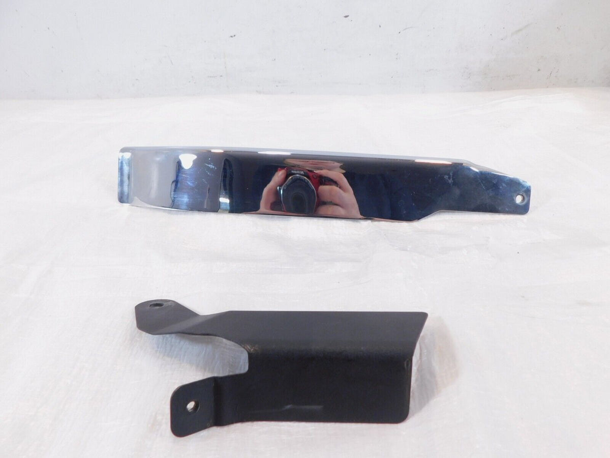 Harley Davidson Softail Heritage Classic Chrome Slotted Upper Belt Guard Cover
