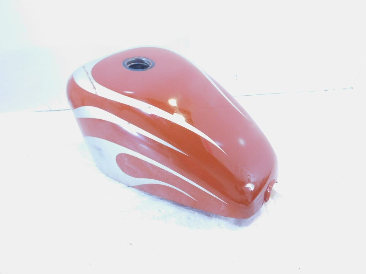 2003 Harley Davidson Sportster XL883R Roadster Orange Flame Fuel Gas Petrol Tank