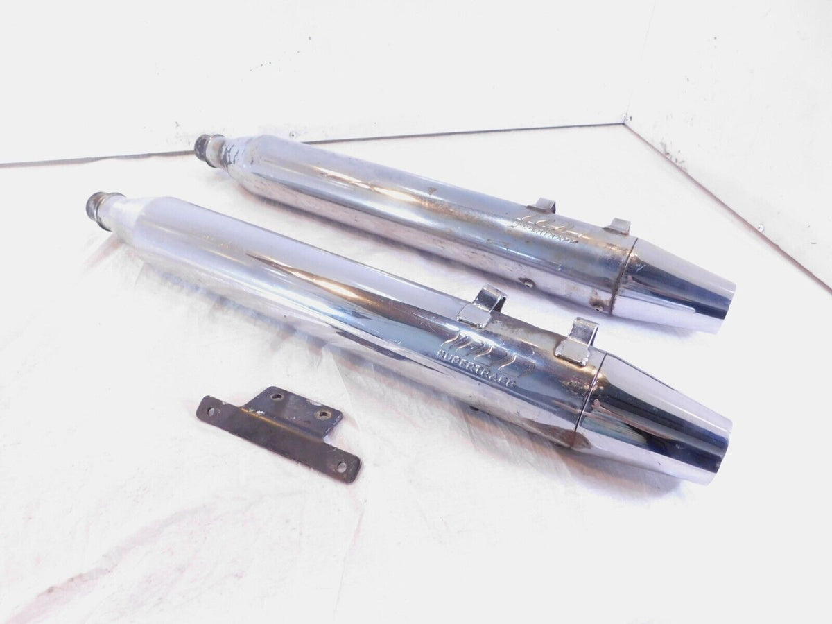 Harley Road King & Electra Glide Supertrapp Super Trapp Exhaust Pipe Mufflers