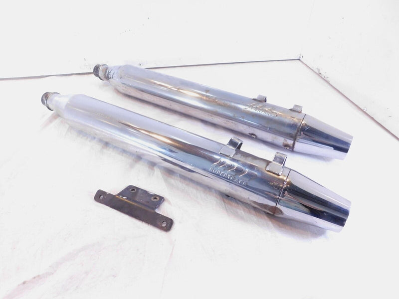 Harley Road King & Electra Glide Supertrapp Super Trapp Exhaust Pipe Mufflers