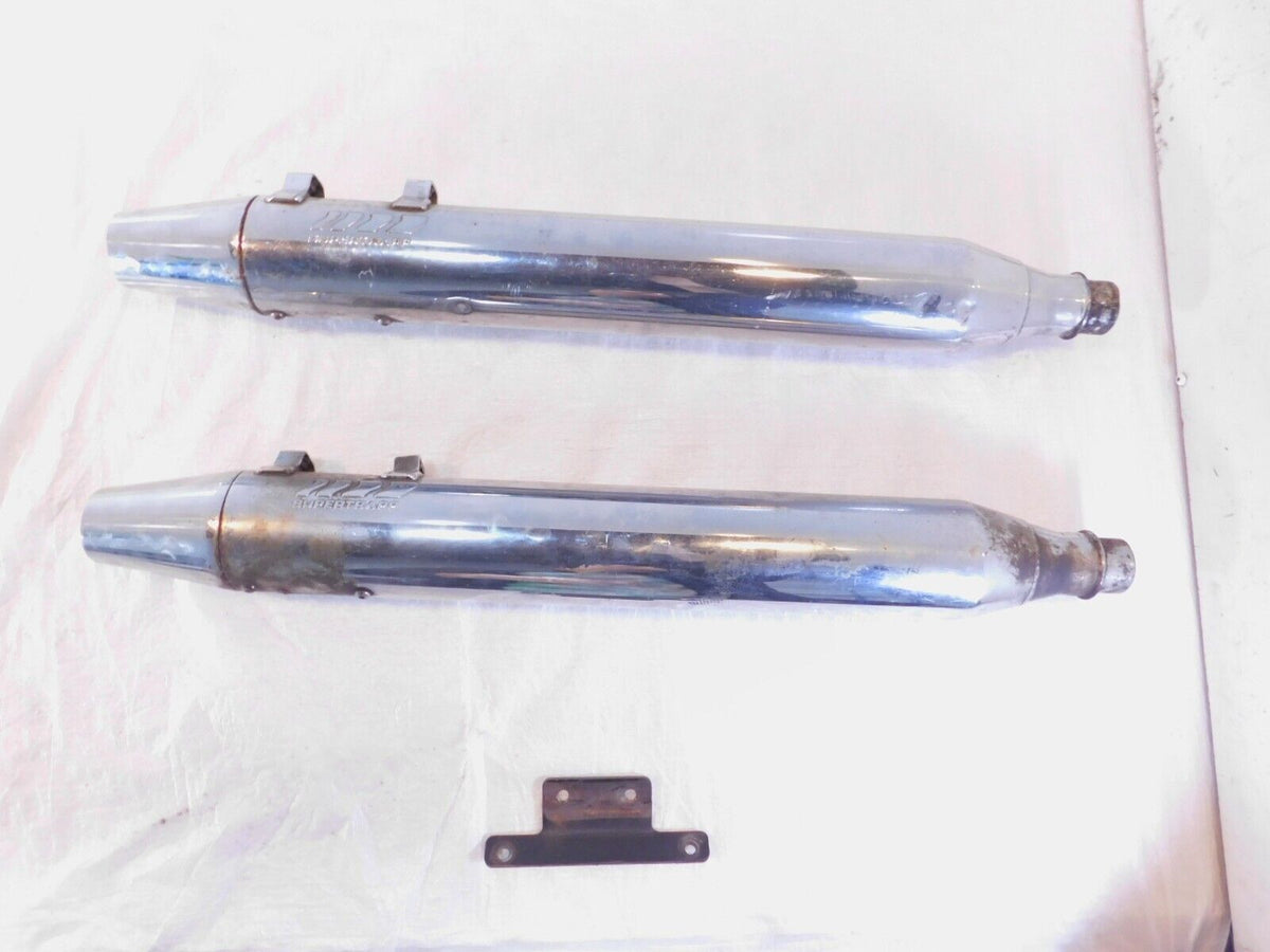 Harley Road King & Electra Glide Supertrapp Super Trapp Exhaust Pipe Mufflers