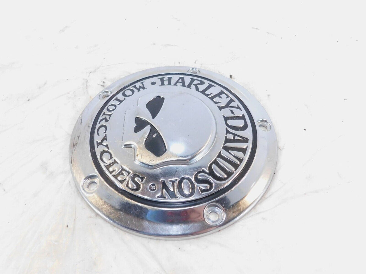 Harley Davidson Twin Cam Softail & Dyna Chrome Willie G Derby Clutch Cover