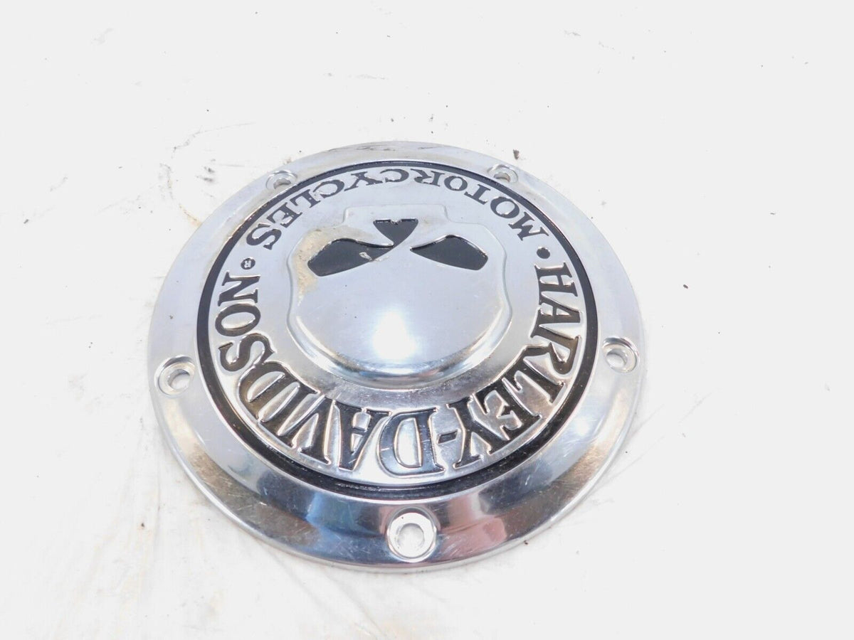 Harley Davidson Twin Cam Softail & Dyna Chrome Willie G Derby Clutch Cover