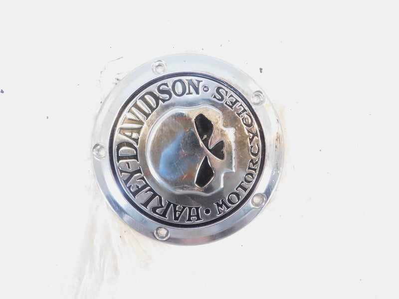 Harley Davidson Twin Cam Softail & Dyna Chrome Willie G Derby Clutch Cover