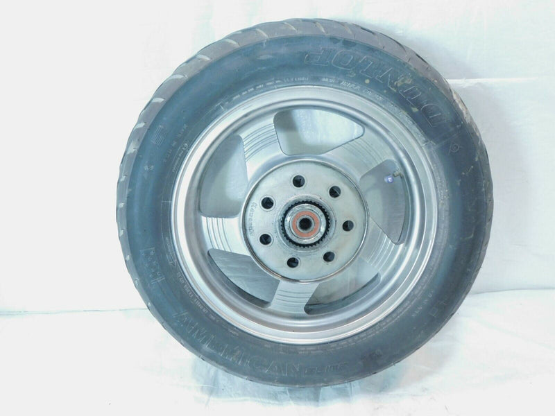 2004 04 Kawasaki Vulcan 1500 VN1500 Nomad Fi Rear Wheel Rim & Tire - 41073-0011