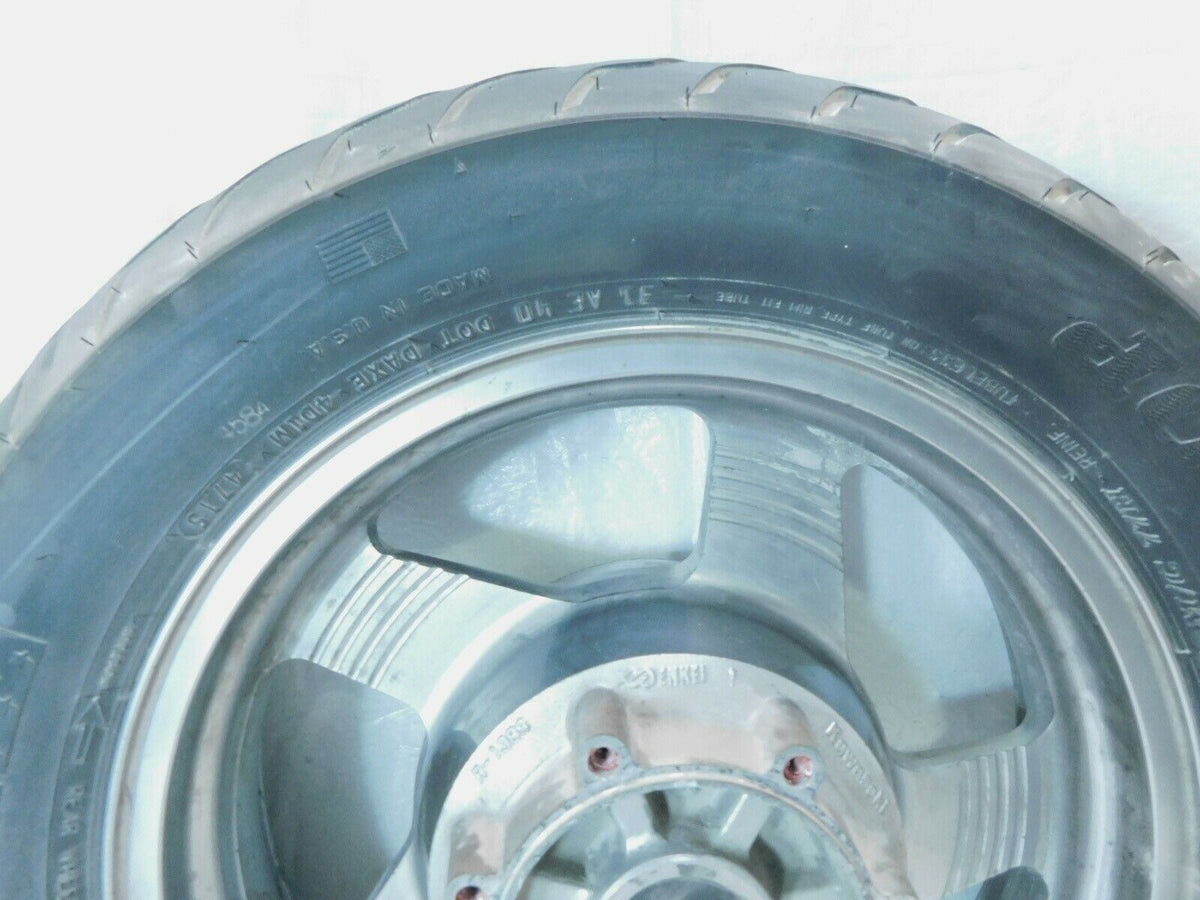 2004 04 Kawasaki Vulcan 1500 VN1500 Nomad Fi Rear Wheel Rim & Tire - 41073-0011