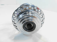 Harley Davidson Softail & Dyna Wide Glide Custom Chrome Laced Front Wheel Hub