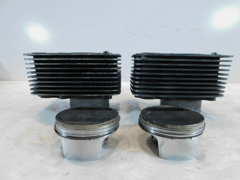 Victory Deluxe & Standard V92 Cruiser Engine Motor Cylinder Jugs w/ Pistons