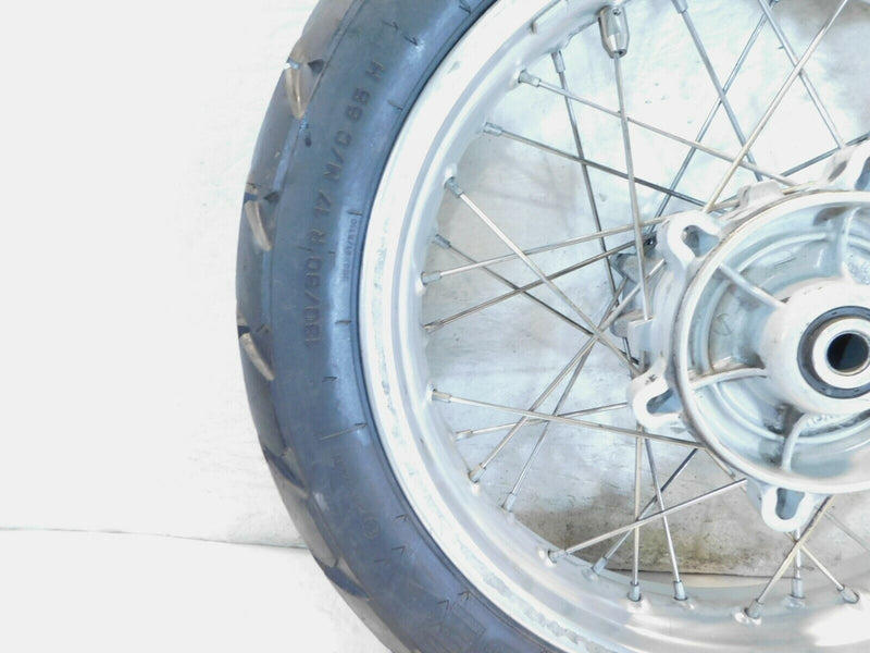 BMW F650GS Dakar & G650GS Sertao Spoked Laced Rear Wheel Rim & Tire - Straight - C3 Cycle