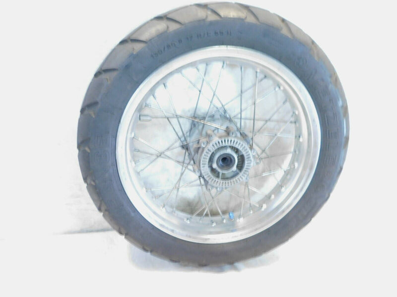 BMW F650GS Dakar & G650GS Sertao Spoked Laced Rear Wheel Rim & Tire - Straight - C3 Cycle