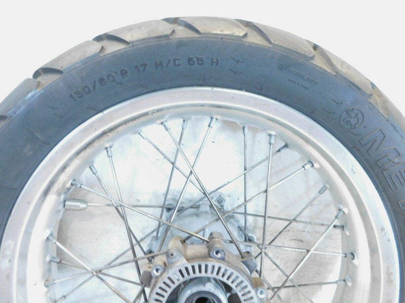 BMW F650GS Dakar & G650GS Sertao Spoked Laced Rear Wheel Rim & Tire - Straight - C3 Cycle