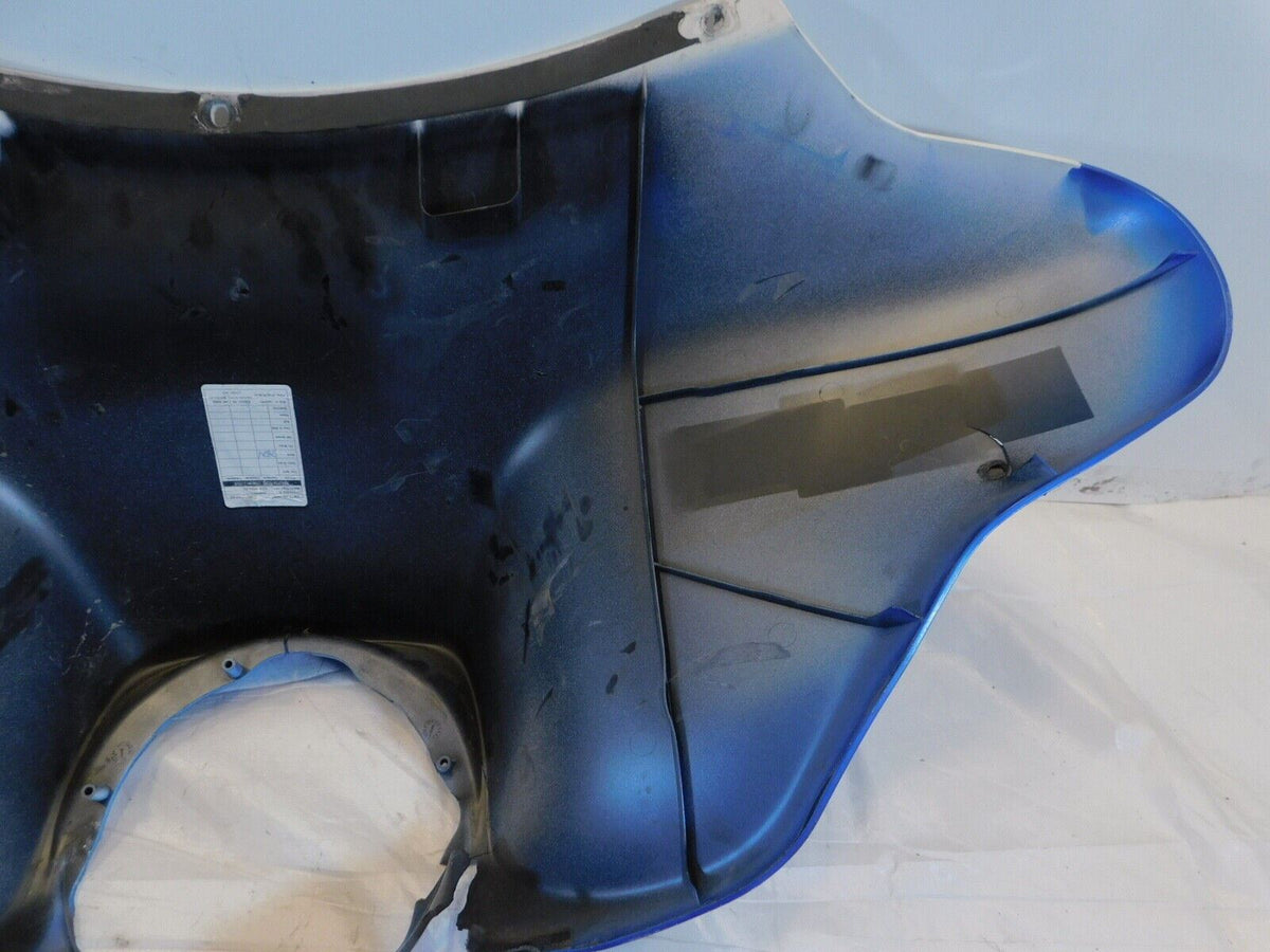 Harley Davidson Street & Electra Glide Blue Outer Front Fairing Cowl For Repair