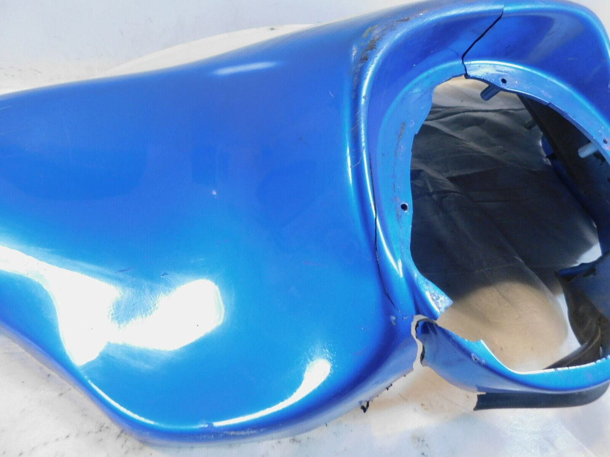 Harley Davidson Street & Electra Glide Blue Outer Front Fairing Cowl For Repair