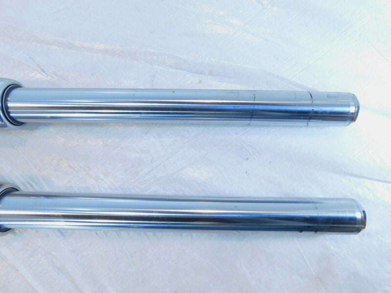 2003 03 Victory V92 Classic Cruiser Silver Left & Right Front Fork End Shocks - C3 Cycle