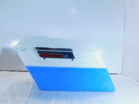 Harley Davidson Road King Street & Electra Glide White/Blue Left Saddlebag