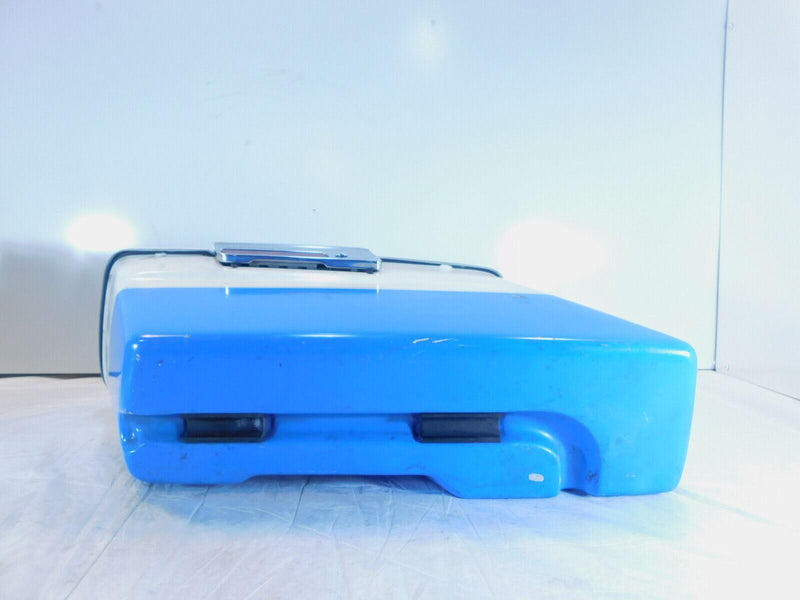 Harley Davidson Road King Street & Electra Glide White/Blue Left Saddlebag