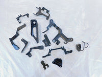 1999 Kawasaki Ninja ZX-11 ZX1100D ZX1100 Misc Brackets Mount Stays Parts Box Lot