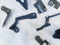 1999 Kawasaki Ninja ZX-11 ZX1100D ZX1100 Misc Brackets Mount Stays Parts Box Lot