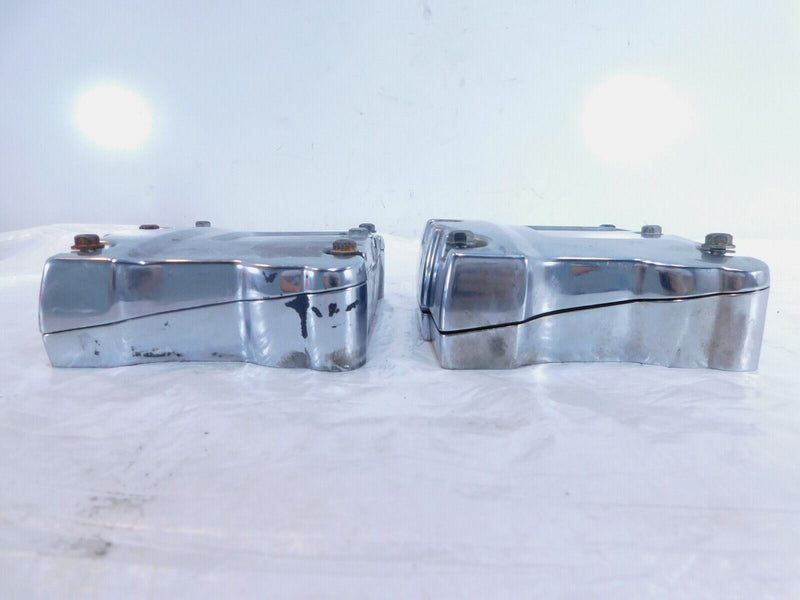 Harley Davidson Touring Dyna & Softail Chrome Cylinder Head Rocker Boxes