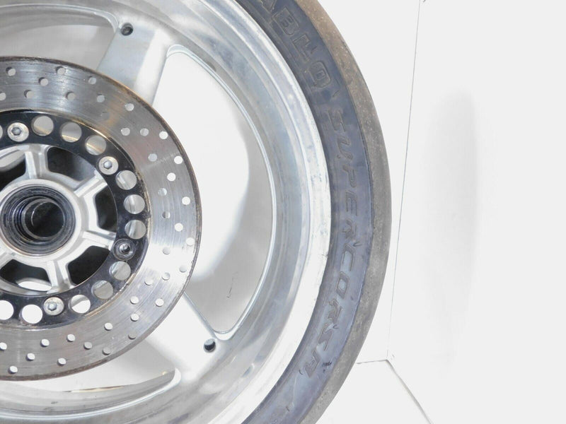 Yamaha YZFR6S YZF R6S YZFR6 R6 & FZ6 FZ-6 Rear Back Wheel Rim Tire & Brake Rotor