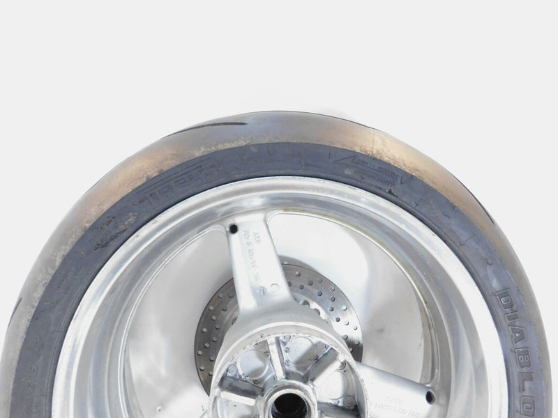 Yamaha YZFR6S YZF R6S YZFR6 R6 & FZ6 FZ-6 Rear Back Wheel Rim Tire & Brake Rotor