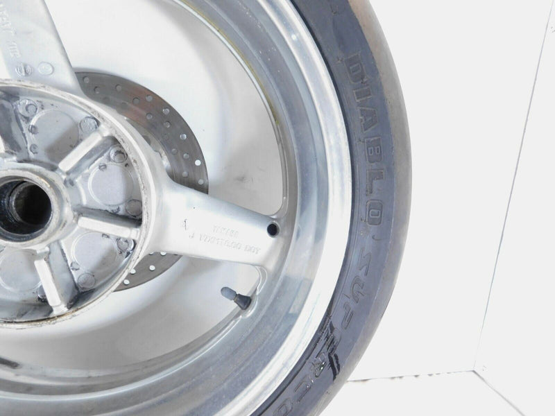 Yamaha YZFR6S YZF R6S YZFR6 R6 & FZ6 FZ-6 Rear Back Wheel Rim Tire & Brake Rotor
