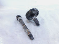 07-13 Aprilia Mana 850 GT Engine Transmission Toothed Pulley & Drive Shaft Gears - C3 Cycle