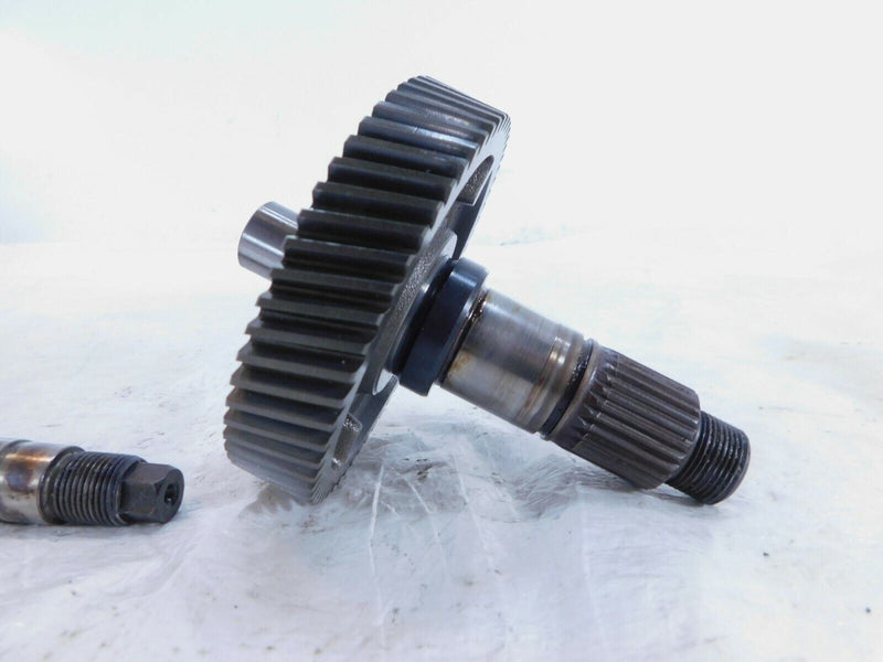 07-13 Aprilia Mana 850 GT Engine Transmission Toothed Pulley & Drive Shaft Gears - C3 Cycle