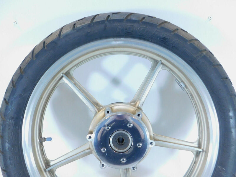 1984-1999 Yamaha Virago 1000 1100 XV1000 XV1100 Yellowish Front Wheel Rim & Tire