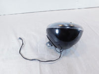 Dented Harley Softail Heritage Classic Fat Boy Black Headlight & Housing Bucket