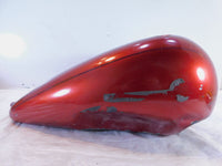 Dented Harley Dyna Wide Glide Super Glide Custom Fuel Gas Petrol Tank Reservoir