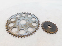 Set Harley Davidson Sportster 883 1000 1100 & 1200 Chain Drive Gear Sprockets