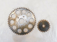 Set Harley Davidson Sportster 883 1000 1100 & 1200 Chain Drive Gear Sprockets