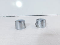 Pair Harley Davidson Touring Dyna Softail & Sportster Front Axle Nut Covers