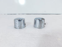 Pair Harley Davidson Touring Dyna Softail & Sportster Front Axle Nut Covers